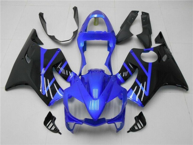 CBR 600 F4i 2001-2003 Motorrad Verkleidung - Blau Schwarz CBR 600 F4i 2001-2003 Motorrad Verkleidung - Blau Schwarz
