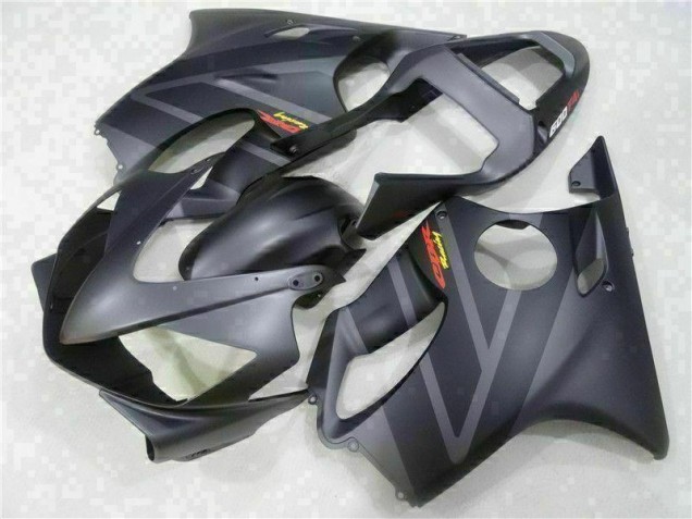 CBR 600 F4i 2001-2003 Motorrad Verkleidung - Matt Schwarz CBR 600 F4i 2001-2003 Motorrad Verkleidung - Matt Schwarz