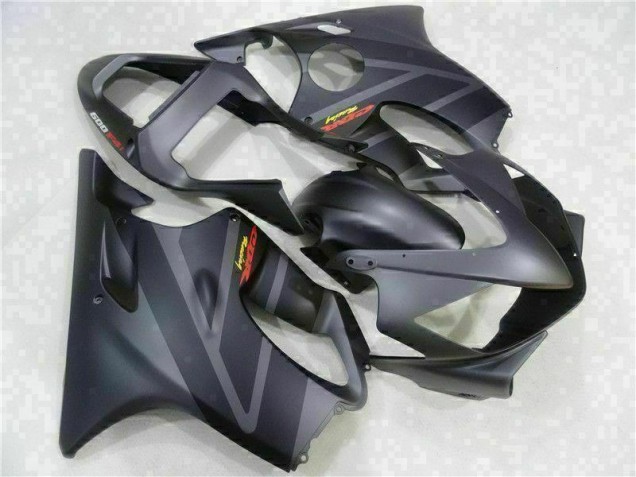 CBR 600 F4i 2001-2003 Motorrad Verkleidung - Matt Schwarz CBR 600 F4i 2001-2003 Motorrad Verkleidung - Matt Schwarz