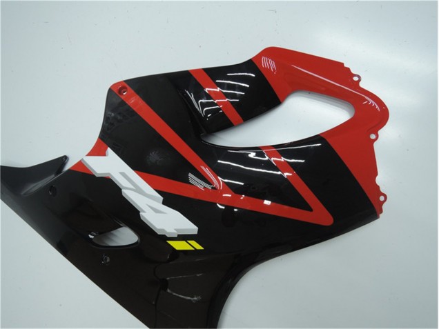 CBR 600 F4i 2001-2003 Motorrad Verkleidung - Rot Schwarz CBR 600 F4i 2001-2003 Motorrad Verkleidung - Rot Schwarz
