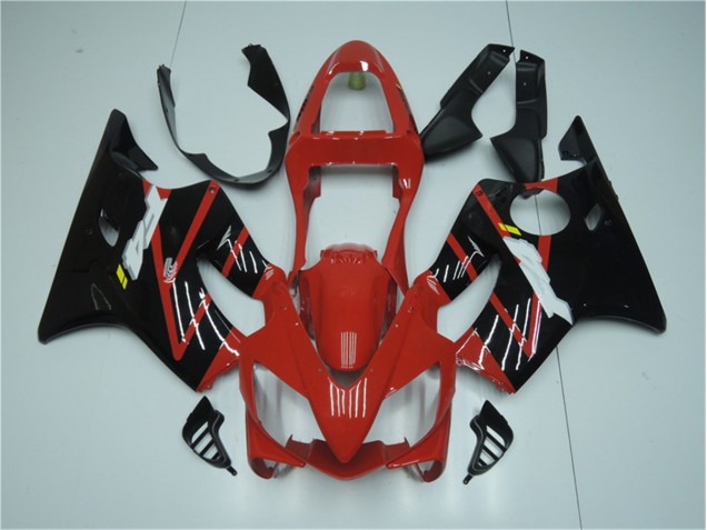 CBR 600 F4i 2001-2003 Motorrad Verkleidung - Rot Schwarz CBR 600 F4i 2001-2003 Motorrad Verkleidung - Rot Schwarz