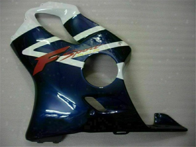 CBR 600 F4i 2001-2003 Motorrad Verkleidungen - Blau CBR 600 F4i 2001-2003 Motorrad Verkleidungen - Blau