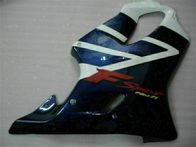 CBR 600 F4i 2001-2003 Motorrad Verkleidungen - Blau CBR 600 F4i 2001-2003 Motorrad Verkleidungen - Blau