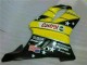 CBR 600 F4i 2001-2003 Motorrad Verkleidungen - Gelb Schwarz Castrol Cycle World