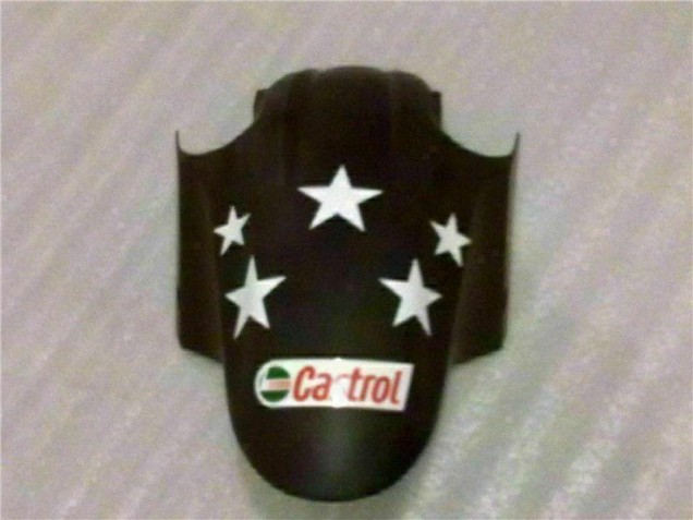 CBR 600 F4i 2001-2003 Motorrad Verkleidungen - Gelb Schwarz Castrol Cycle World