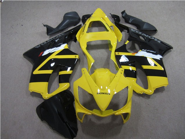 CBR 600 F4i 2001-2003 Motorrad Verkleidungen - Gelb Schwarz CBR 600 F4i 2001-2003 Motorrad Verkleidungen - Gelb Schwarz
