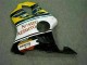 CBR 600 F4i 2001-2003 Motorrad Verkleidungen - Gelb Weiß CBR 600 F4i 2001-2003 Motorrad Verkleidungen - Gelb Weiß
