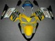 CBR 600 F4i 2001-2003 Motorrad Verkleidungen - Gelb Weiß CBR 600 F4i 2001-2003 Motorrad Verkleidungen - Gelb Weiß