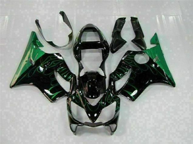 CBR 600 F4i 2001-2003 Motorrad Verkleidungen - Grün CBR 600 F4i 2001-2003 Motorrad Verkleidungen - Grün