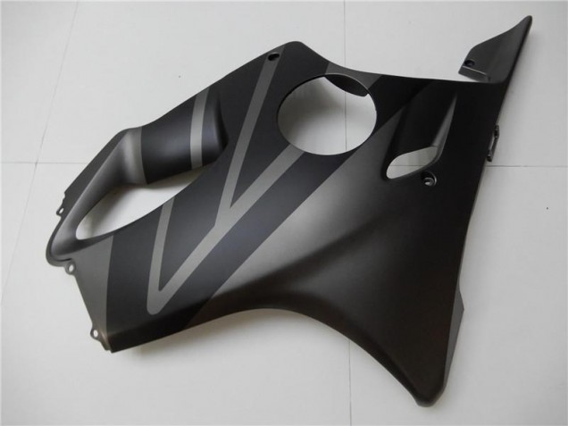 CBR 600 F4i 2001-2003 Motorrad Verkleidungen - Matt Schwarz Grau CBR 600 F4i 2001-2003 Motorrad Verkleidungen - Matt Schwarz Grau