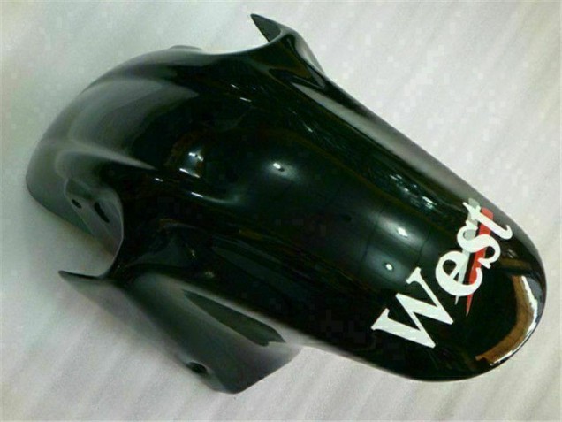 CBR 600 F4i 2001-2003 Motorrad Verkleidungen - Weiß Schwarz West CBR 600 F4i 2001-2003 Motorrad Verkleidungen - Weiß Schwarz West