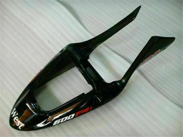 CBR 600 F4i 2001-2003 Motorrad Verkleidungen - Weiß Schwarz West CBR 600 F4i 2001-2003 Motorrad Verkleidungen - Weiß Schwarz West
