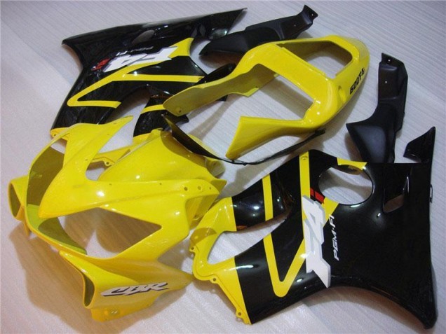 CBR 600 F4i 2001-2003 Motorrad Vollverkleidung - Gelb Schwarz CBR 600 F4i 2001-2003 Motorrad Vollverkleidung - Gelb Schwarz