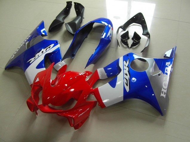 CBR 600 F4i 2004-2007 Motorrad Verkleidungen - Blau Rot Weiß CBR 600 F4i 2004-2007 Motorrad Verkleidungen - Blau Rot Weiß