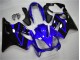 CBR 600 F4i 2004-2007 Motorrad Verkleidungen - Blau Schwarz CBR 600 F4i 2004-2007 Motorrad Verkleidungen - Blau Schwarz