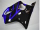 CBR 600 F4i 2004-2007 Motorrad Verkleidungen - Blau Schwarz CBR 600 F4i 2004-2007 Motorrad Verkleidungen - Blau Schwarz