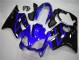 CBR 600 F4i 2004-2007 Motorrad Verkleidungen - Blau Schwarz CBR 600 F4i 2004-2007 Motorrad Verkleidungen - Blau Schwarz