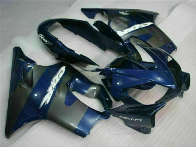 CBR 600 F4i 2004-2007 Motorrad Verkleidungen - Blau Silber CBR 600 F4i 2004-2007 Motorrad Verkleidungen - Blau Silber