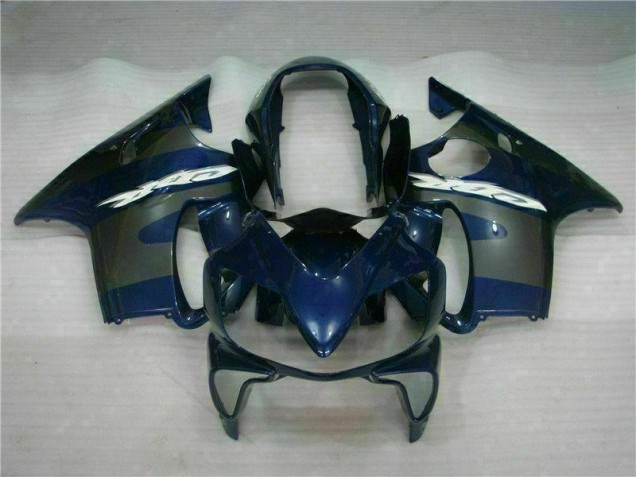 CBR 600 F4i 2004-2007 Motorrad Verkleidungen - Blau Silber CBR 600 F4i 2004-2007 Motorrad Verkleidungen - Blau Silber