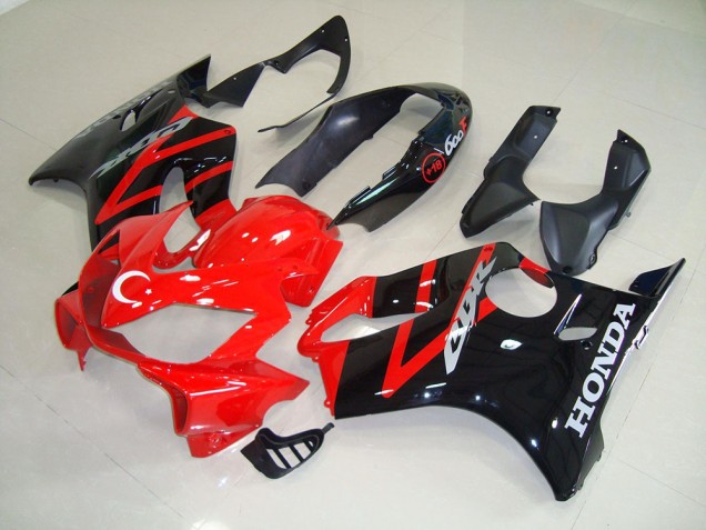 CBR 600 F4i 2004-2007 Motorrad Verkleidungen - Schwarz Rot CBR 600 F4i 2004-2007 Motorrad Verkleidungen - Schwarz Rot