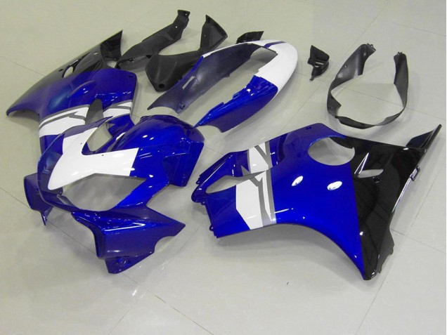 CBR 600 F4i 2004-2007 Motorrad Verkleidungen - Weiß Blau Schwarz CBR 600 F4i 2004-2007 Motorrad Verkleidungen - Weiß Blau Schwarz