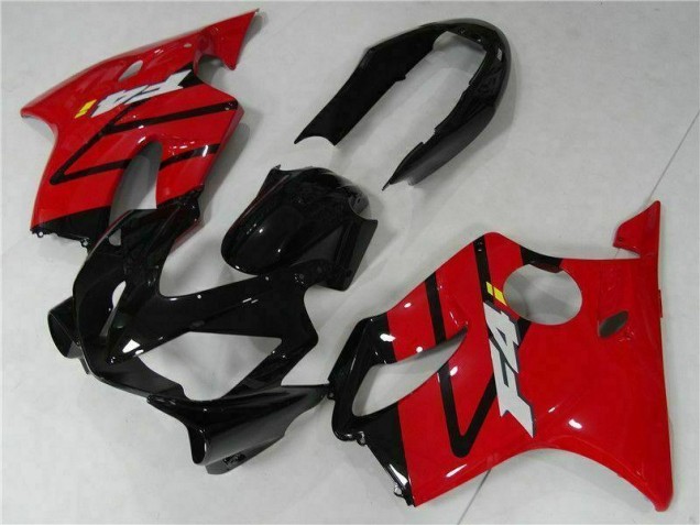 CBR 600 F4i 2004-2007 Motorrad Vollverkleidung - Rot Schwarz CBR 600 F4i 2004-2007 Motorrad Vollverkleidung - Rot Schwarz