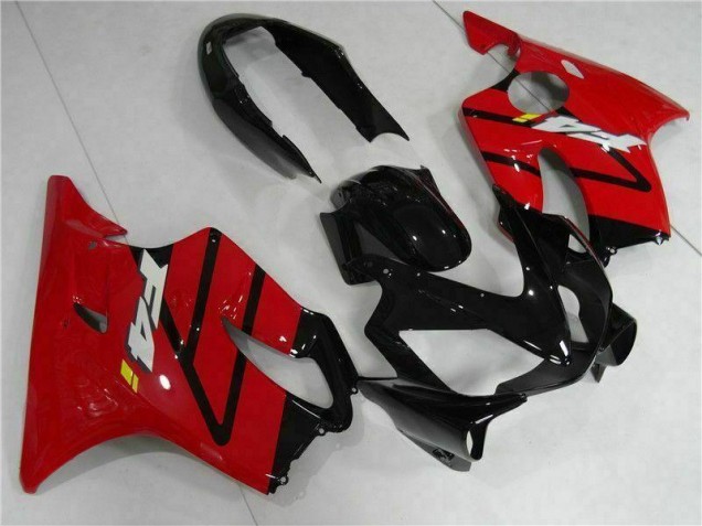 CBR 600 F4i 2004-2007 Motorrad Vollverkleidung - Rot Schwarz CBR 600 F4i 2004-2007 Motorrad Vollverkleidung - Rot Schwarz