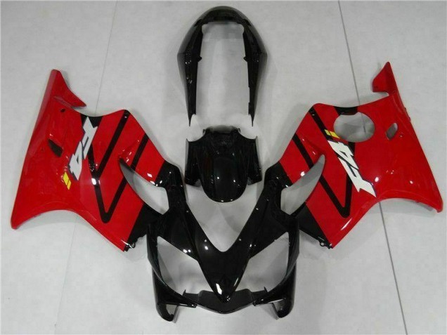CBR 600 F4i 2004-2007 Motorrad Vollverkleidung - Rot Schwarz CBR 600 F4i 2004-2007 Motorrad Vollverkleidung - Rot Schwarz