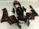 CBR 600 RR 2003-2004 Motorrad Verkleidung - Schwarz Rot CBR 600 RR 2003-2004 Motorrad Verkleidung - Schwarz Rot