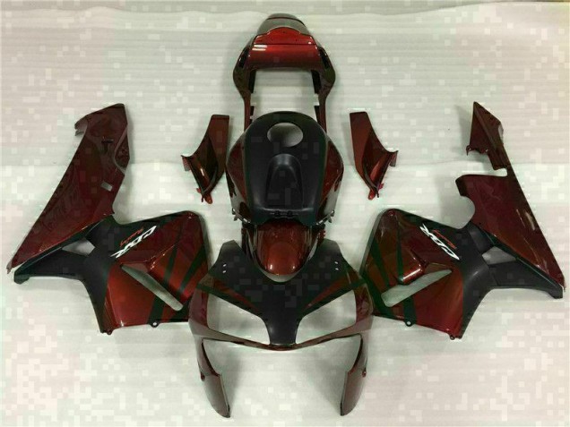 CBR 600 RR 2003-2004 Motorrad Verkleidung - Schwarz Rot CBR 600 RR 2003-2004 Motorrad Verkleidung - Schwarz Rot