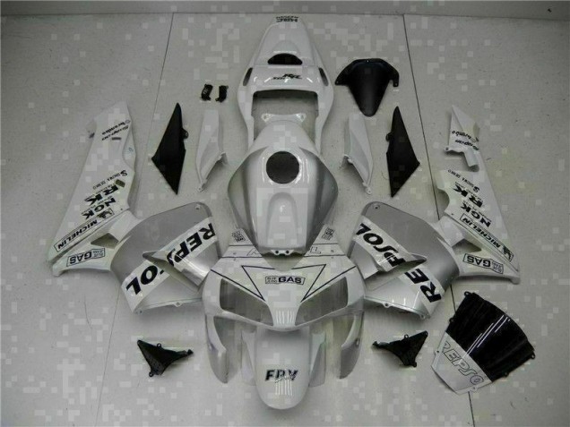 CBR 600 RR 2003-2004 Motorrad Verkleidung - Weiß Repsol CBR 600 RR 2003-2004 Motorrad Verkleidung - Weiß Repsol