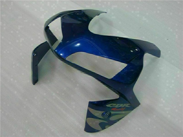CBR 600 RR 2003-2004 Motorrad Verkleidungen - Blau mit silberner Flamme CBR 600 RR 2003-2004 Motorrad Verkleidungen - Blau mit silberner Flamme