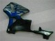CBR 600 RR 2003-2004 Motorrad Verkleidungen - Blau mit silberner Flamme CBR 600 RR 2003-2004 Motorrad Verkleidungen - Blau mit silberner Flamme