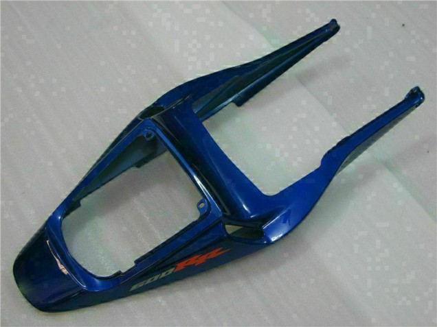 CBR 600 RR 2003-2004 Motorrad Verkleidungen - Blau mit silberner Flamme CBR 600 RR 2003-2004 Motorrad Verkleidungen - Blau mit silberner Flamme