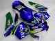 CBR 600 RR 2003-2004 Motorrad Verkleidungen - BlauGrün Movistar Castrol CBR 600 RR 2003-2004 Motorrad Verkleidungen - BlauGrün Movistar Castrol