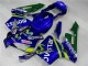 CBR 600 RR 2003-2004 Motorrad Verkleidungen - BlauGrün Movistar Castrol CBR 600 RR 2003-2004 Motorrad Verkleidungen - BlauGrün Movistar Castrol