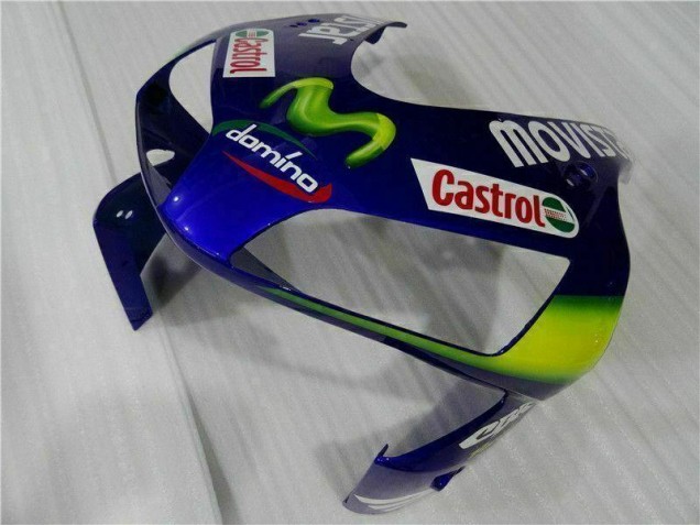 CBR 600 RR 2003-2004 Motorrad Verkleidungen - BlauGrün Movistar Castrol CBR 600 RR 2003-2004 Motorrad Verkleidungen - BlauGrün Movistar Castrol