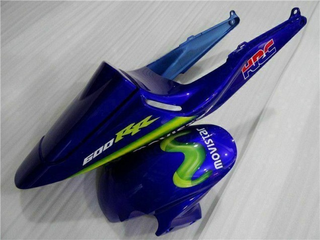 CBR 600 RR 2003-2004 Motorrad Verkleidungen - BlauGrün Movistar Castrol CBR 600 RR 2003-2004 Motorrad Verkleidungen - BlauGrün Movistar Castrol