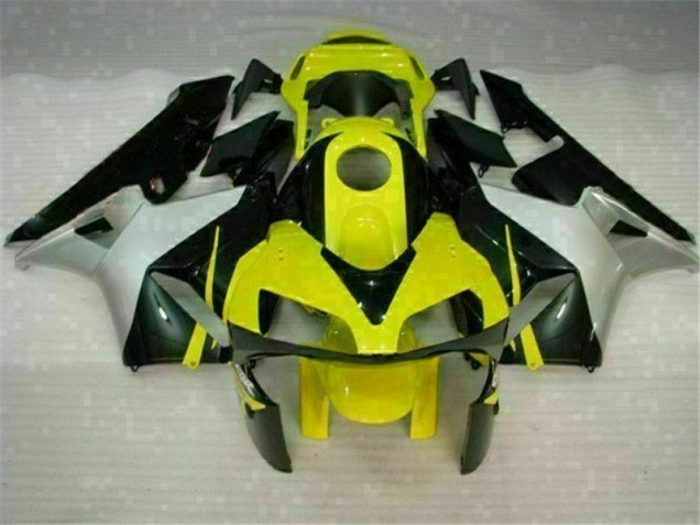 CBR 600 RR 2003-2004 Motorrad Verkleidungen - Gelb Schwarz CBR 600 RR 2003-2004 Motorrad Verkleidungen - Gelb Schwarz