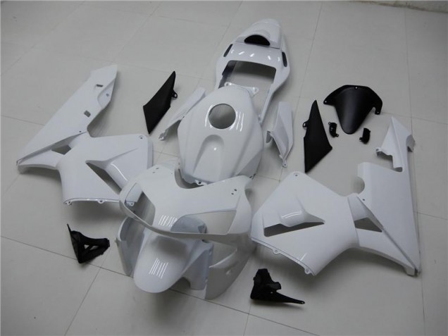 CBR 600 RR 2003-2004 Motorrad Verkleidungen - Glänzend Weiß CBR 600 RR 2003-2004 Motorrad Verkleidungen - Glänzend Weiß