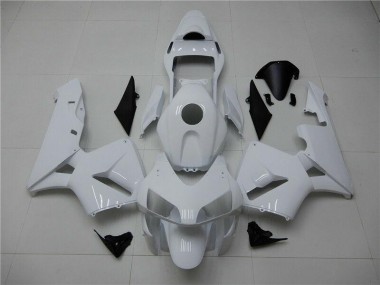CBR 600 RR 2003-2004 Motorrad Verkleidungen - Glänzend Weiß