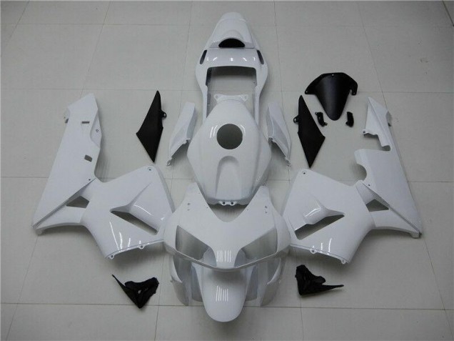CBR 600 RR 2003-2004 Motorrad Verkleidungen - Glänzend Weiß CBR 600 RR 2003-2004 Motorrad Verkleidungen - Glänzend Weiß