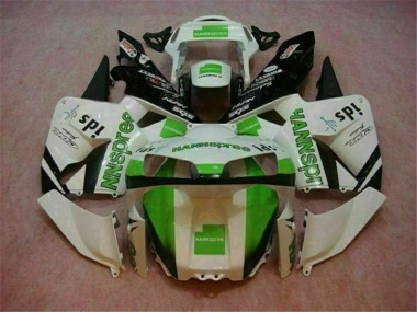 CBR 600 RR 2003-2004 Motorrad Verkleidungen Komplett Sets - Weiß