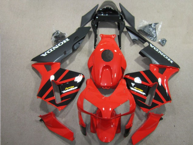 CBR 600 RR 2003-2004 Motorrad Verkleidungen & Plastik - Rot Schwarz CBR 600 RR 2003-2004 Motorrad Verkleidungen & Plastik - Rot Schwarz