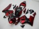 CBR 600 RR 2003-2004 Motorrad Verkleidungen - Rot Schwarz CBR 600 RR 2003-2004 Motorrad Verkleidungen - Rot Schwarz