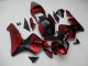 CBR 600 RR 2003-2004 Motorrad Verkleidungen - Rot Schwarz CBR 600 RR 2003-2004 Motorrad Verkleidungen - Rot Schwarz