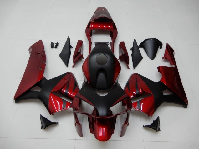 CBR 600 RR 2003-2004 Motorrad Verkleidungen - Rot Schwarz CBR 600 RR 2003-2004 Motorrad Verkleidungen - Rot Schwarz