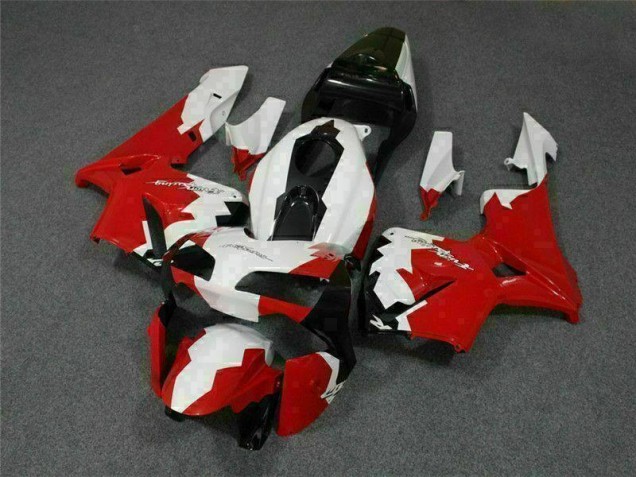 CBR 600 RR 2003-2004 Motorrad Verkleidungen - Rot Weiß CBR 600 RR 2003-2004 Motorrad Verkleidungen - Rot Weiß