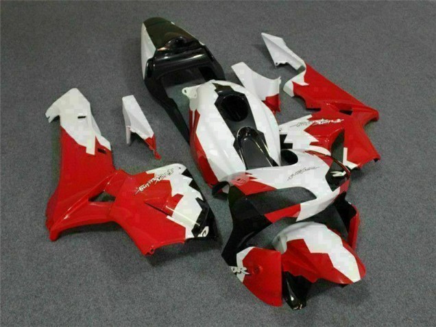 CBR 600 RR 2003-2004 Motorrad Verkleidungen - Rot Weiß CBR 600 RR 2003-2004 Motorrad Verkleidungen - Rot Weiß