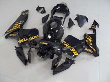 CBR 600 RR 2003-2004 Motorrad Verkleidungen - Schwarz Repsol